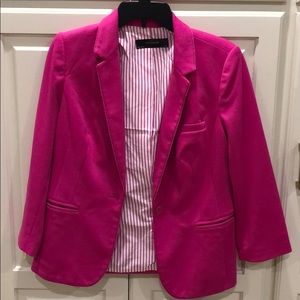 The Limited Hot Pink Blazer